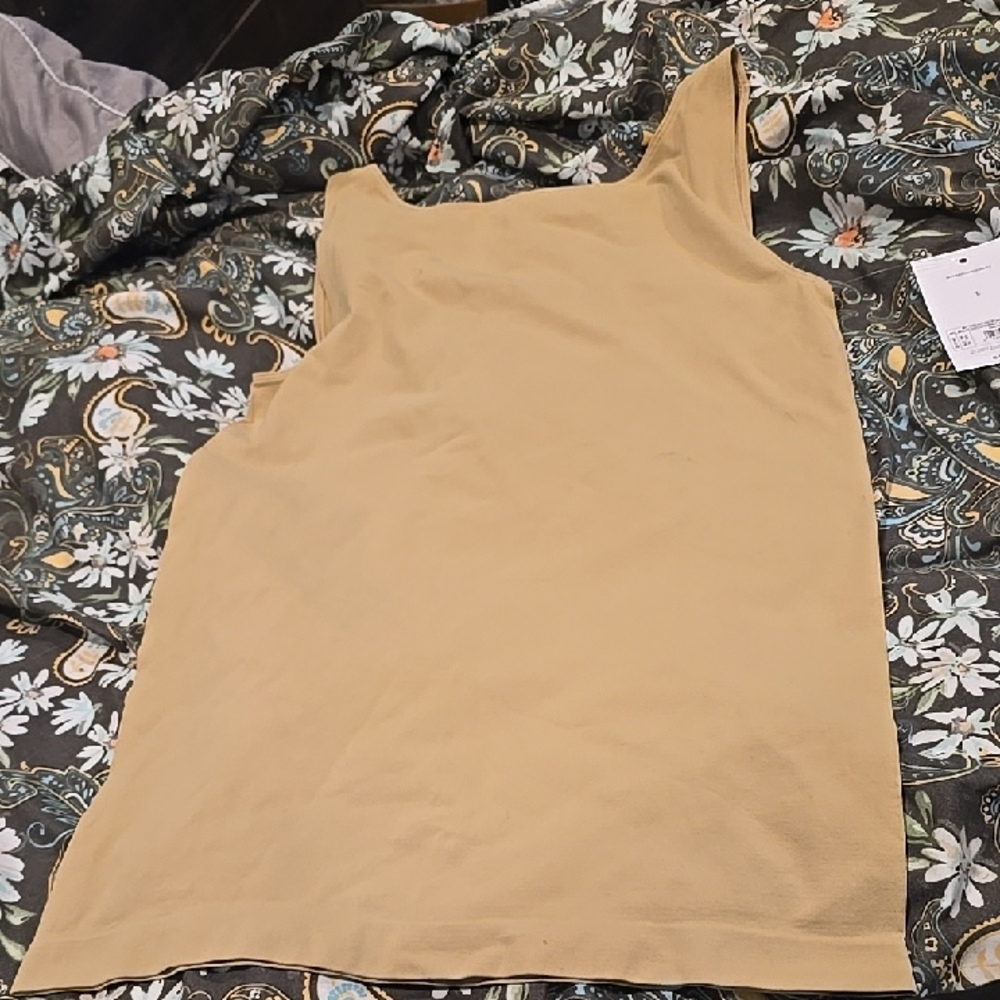 ❤️10/$16 New Maternity Nude Tank Women's Tan Sleeveless Top